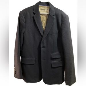 Operations For Levi Strauss Co. Rare Navy Blue Wool Blend Blazer Sport Coat, M